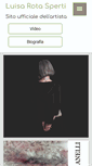 Mobile Screenshot of luisarotasperti.com